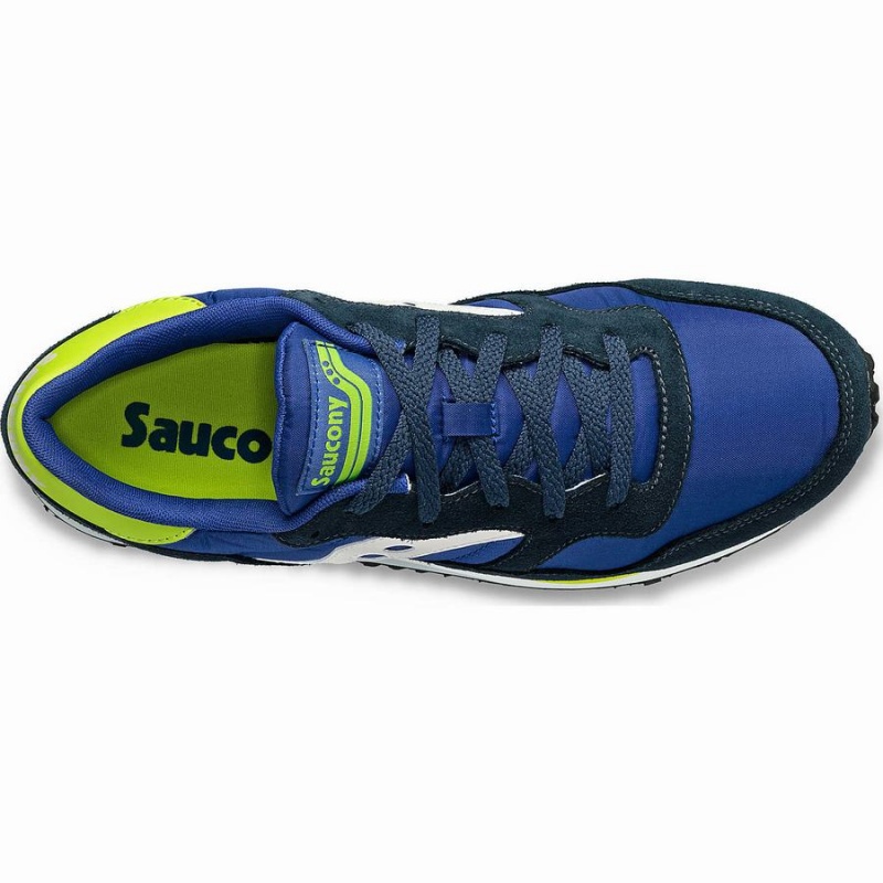 Saucony DXN Trainer Miesten Tennarit Sininen Valkoinen Vaaleanvihreä | Suomi S76581-V64