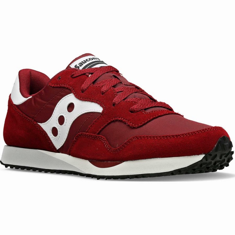 Saucony DXN Trainer Miesten Tennarit Viininpunainen Valkoinen | Suomi S89163-X51