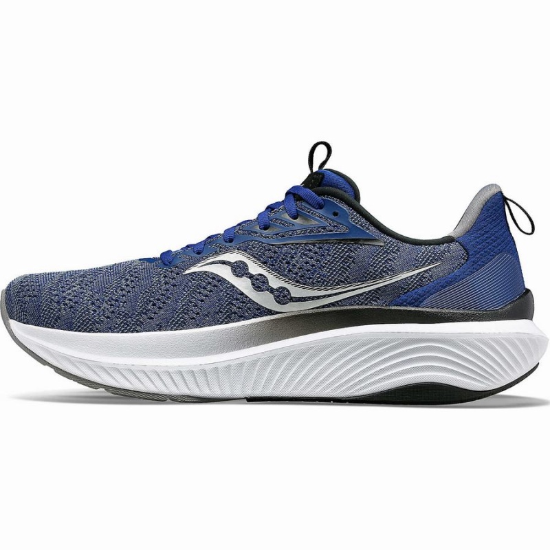 Saucony Echelon 9 Leveät Miesten Juoksukengät Indigo Mustat | Suomi S29807-B37