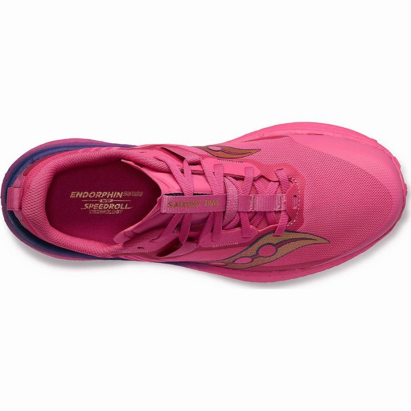 Saucony Endorphin Edge Miesten Juoksukengät Pinkki Laivastonsininen | Suomi S89605-F93