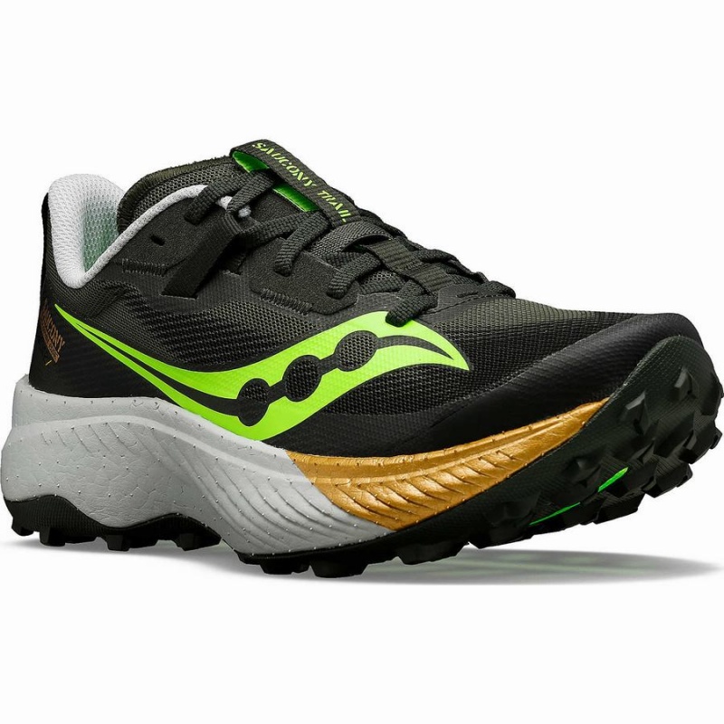 Saucony Endorphin Edge Naisten Juoksukengät Umbra / Slime | Suomi S81932-G19