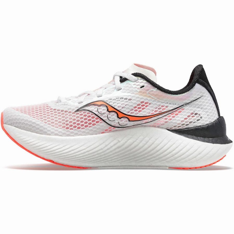 Saucony Endorphin Pro 3 Miesten Juoksukengät Valkoinen Mustat Punainen | Suomi S05867-K47