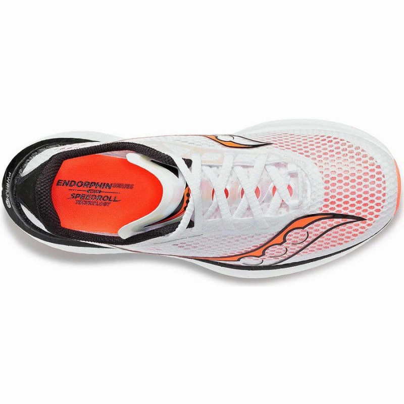 Saucony Endorphin Pro 3 Miesten Juoksukengät Valkoinen Mustat Punainen | Suomi S05867-K47