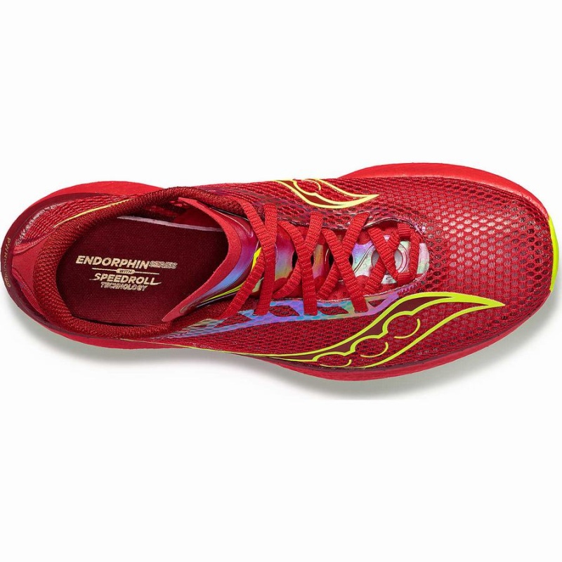 Saucony Endorphin Pro 3 Miesten Juoksukengät Punainen | Suomi S47038-L59