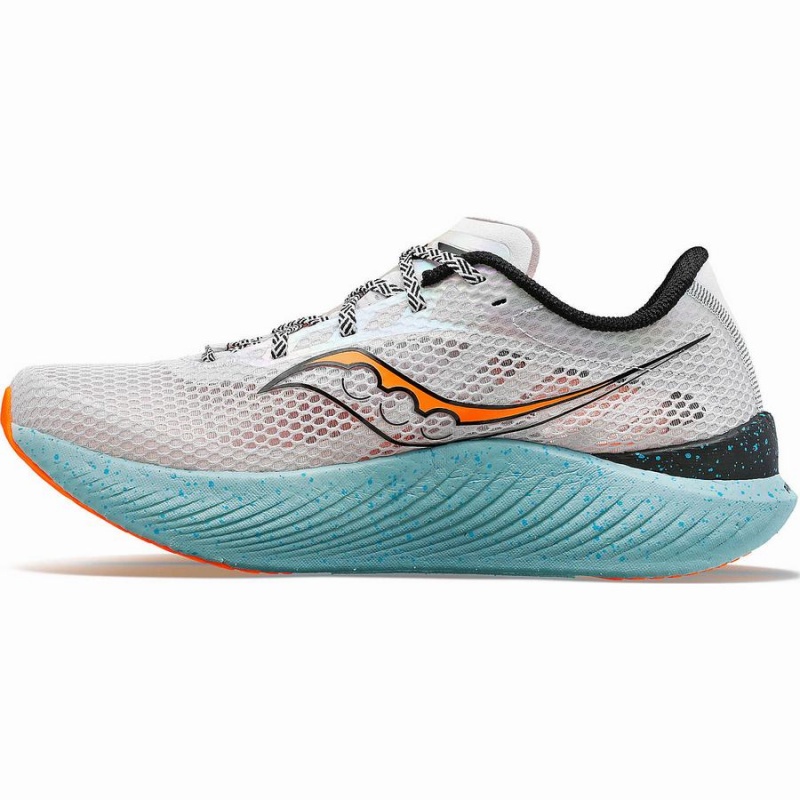 Saucony Endorphin Pro 3 Miesten Juoksukengät Harmaat Oranssi | Suomi S09174-Q04