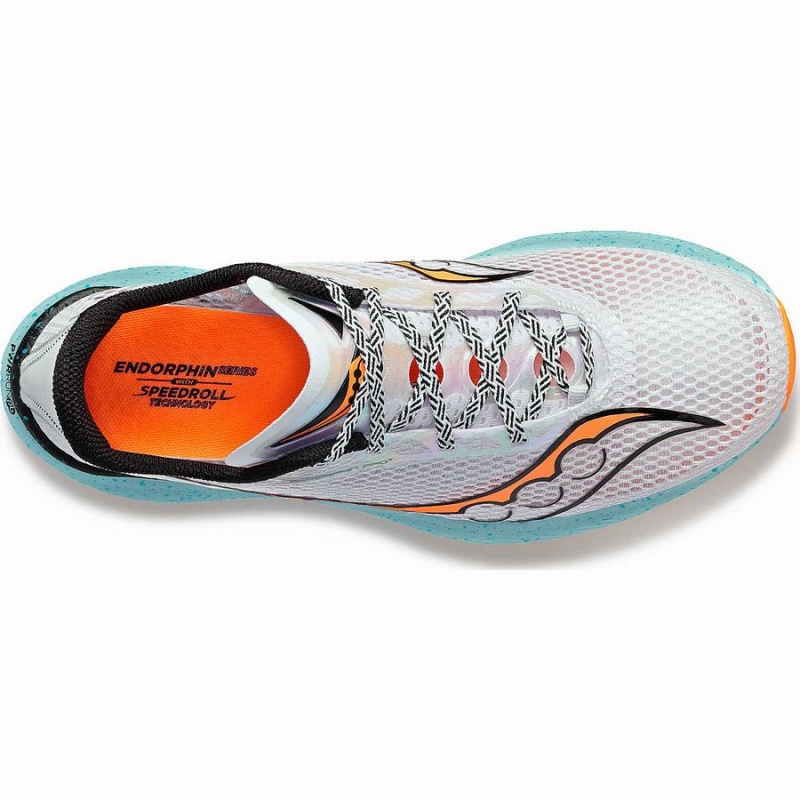 Saucony Endorphin Pro 3 Miesten Juoksukengät Harmaat Oranssi | Suomi S09174-Q04