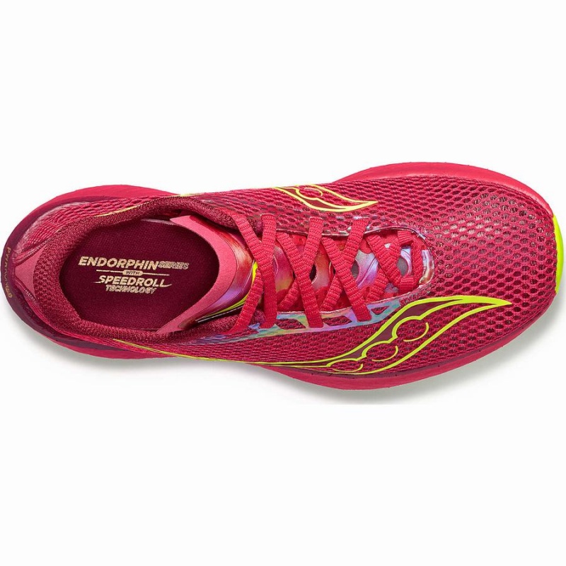 Saucony Endorphin Pro 3 Naisten Juoksukengät Punainen Pinkki | Suomi S04132-U03