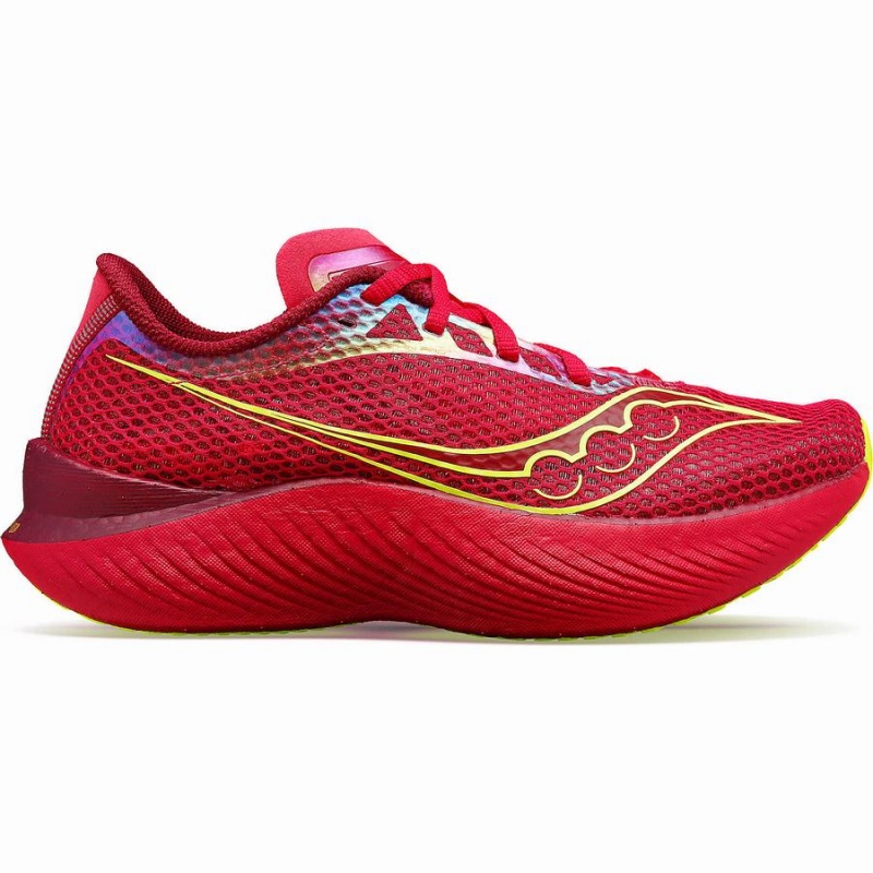 Saucony Endorphin Pro 3 Naisten Juoksukengät Punainen Pinkki | Suomi S04132-U03