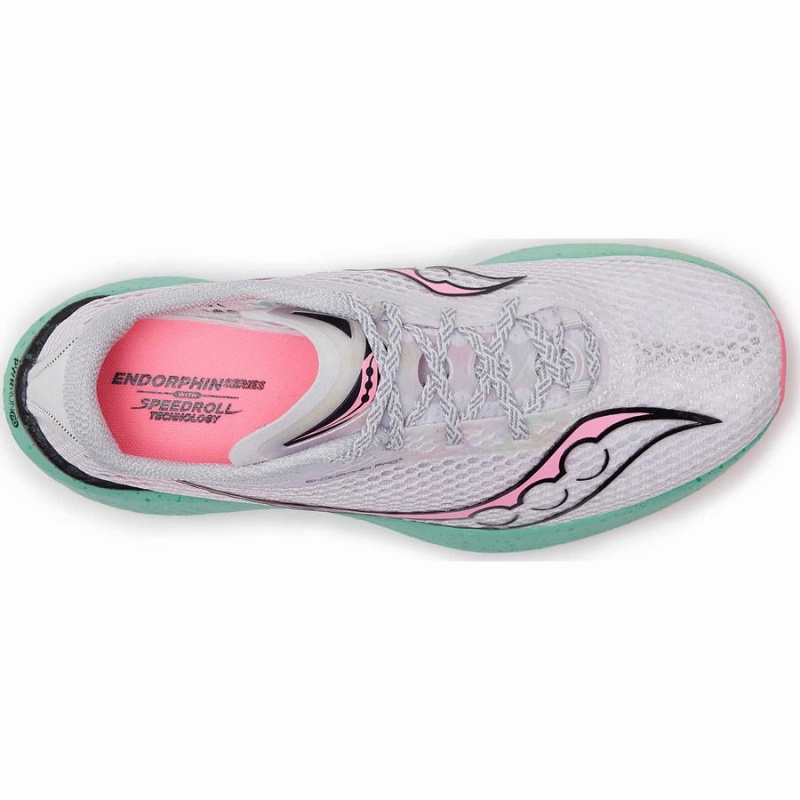 Saucony Endorphin Pro 3 Naisten Juoksukengät Valkoinen Pinkki | Suomi S69385-Z90