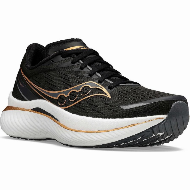 Saucony Endorphin Speed 3 Leveät Miesten Juoksukengät Mustat | Suomi S71305-L31