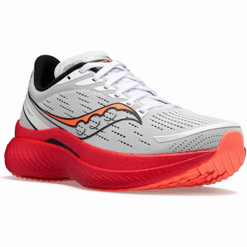 Saucony Endorphin Speed 3 Miesten Juoksukengät Valkoinen Mustat Punainen | Suomi S56812-L16