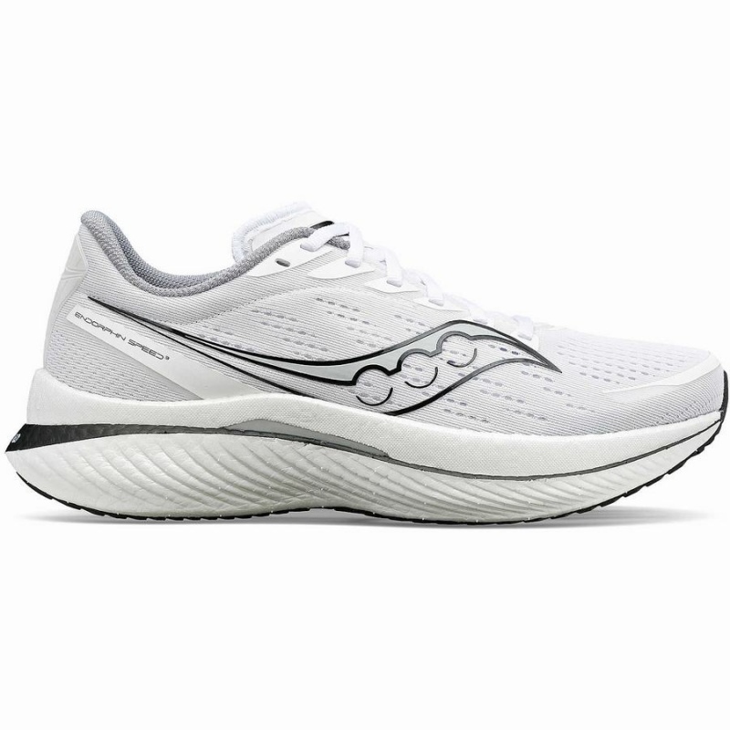 Saucony Endorphin Speed 3 Miesten Juoksukengät Valkoinen Mustat | Suomi S01865-Q92