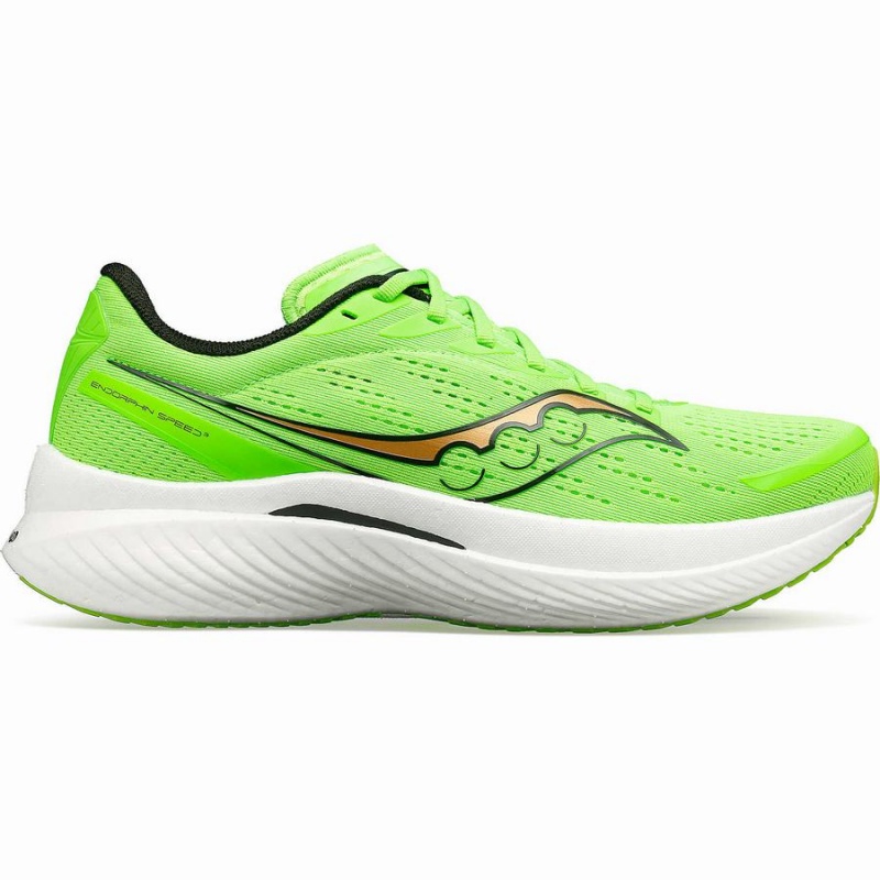 Saucony Endorphin Speed 3 Miesten Juoksukengät Vihreä Kultaiset | Suomi S79315-W28