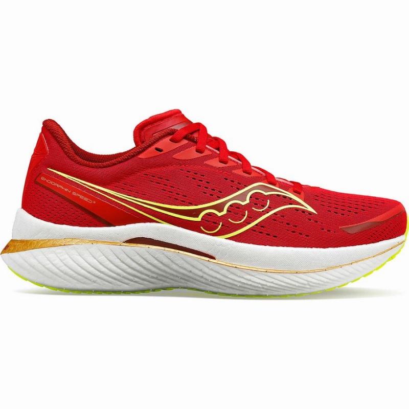 Saucony Endorphin Speed 3 Miesten Juoksukengät Punainen | Suomi S56074-E07