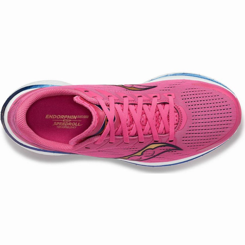 Saucony Endorphin Speed 3 Miesten Juoksukengät Pinkki Laivastonsininen | Suomi S17684-U73