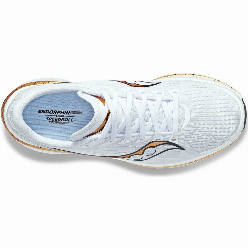 Saucony Endorphin Speed 3 Miesten Juoksukengät Valkoinen Kultaiset | Suomi S76852-X62