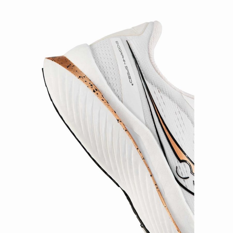 Saucony Endorphin Speed 3 Miesten Juoksukengät Valkoinen Kultaiset | Suomi S76852-X62