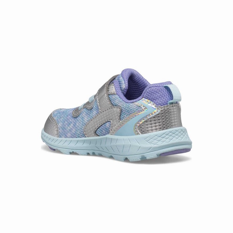 Saucony Flash A/C Jr. Sneaker Lasten Juoksukengät Hopea Violetit | Suomi S50893-U41