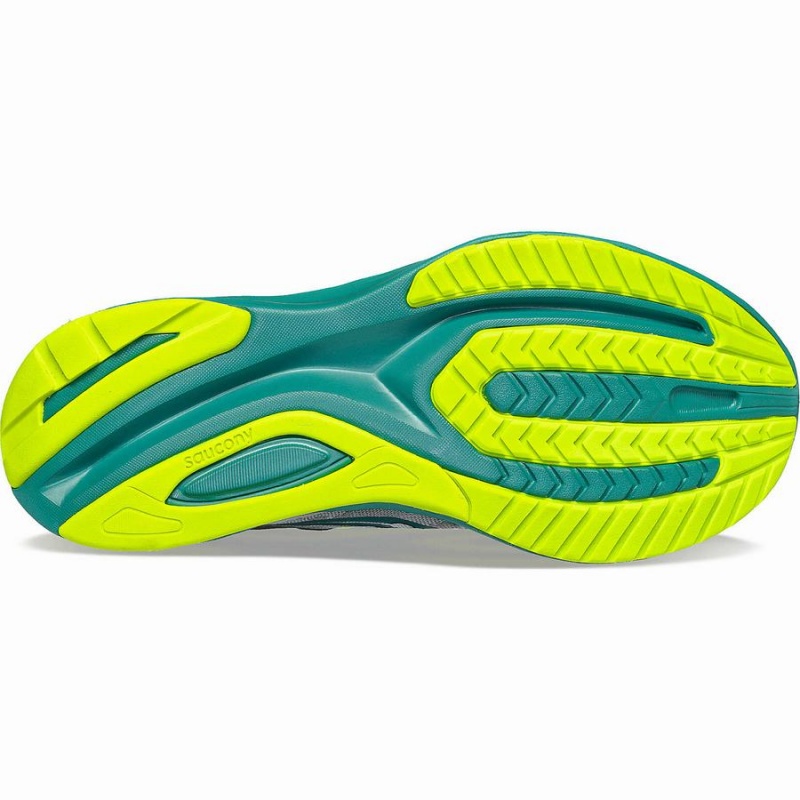 Saucony Guide 16 Leveät Miesten Juoksukengät Harmaat Vihreä | Suomi S58603-D50