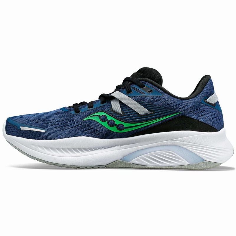 Saucony Guide 16 Leveät Miesten Juoksukengät Laivastonsininen Turkoosi | Suomi S10857-H94