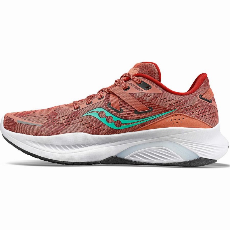 Saucony Guide 16 Leveät Naisten Juoksukengät Oranssi Turkoosi | Suomi S24516-A18