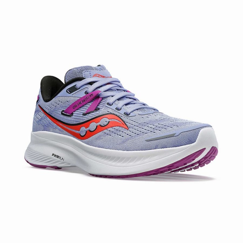 Saucony Guide 16 Leveät Naisten Juoksukengät Violetit | Suomi S17092-F19