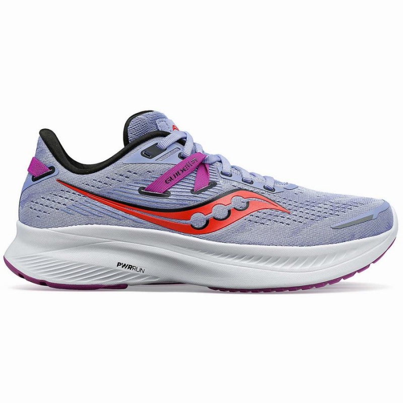 Saucony Guide 16 Leveät Naisten Juoksukengät Violetit | Suomi S17092-F19