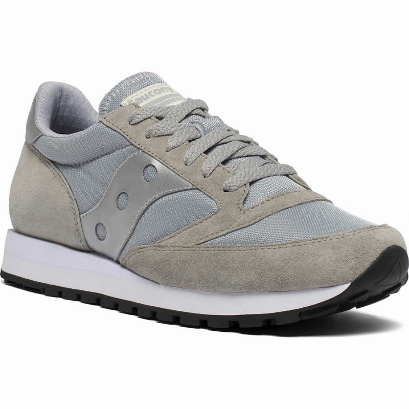 Saucony Jazz 81 Miesten Tennarit Harmaat Hopea | Suomi S05483-G68