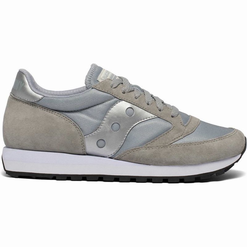 Saucony Jazz 81 Miesten Tennarit Harmaat Hopea | Suomi S05483-G68