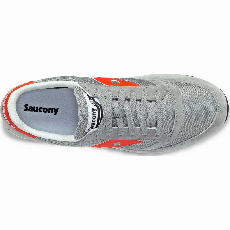 Saucony Jazz 81 Miesten Tennarit Harmaat Punainen | Suomi S05648-H51