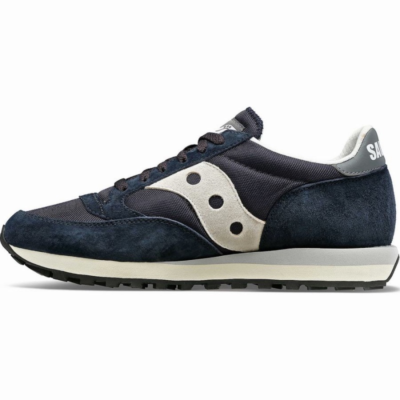 Saucony Jazz 81 Miesten Tennarit Laivastonsininen Harmaat | Suomi S72439-R91