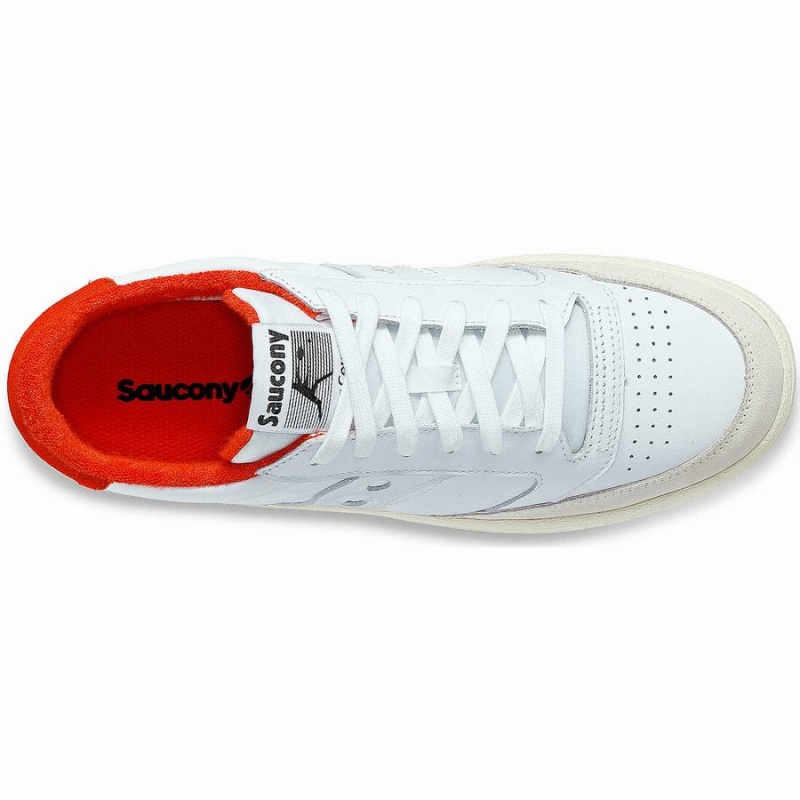 Saucony Jazz Court Urheilulliset Miesten Tennarit Valkoinen Punainen | Suomi S03179-B80