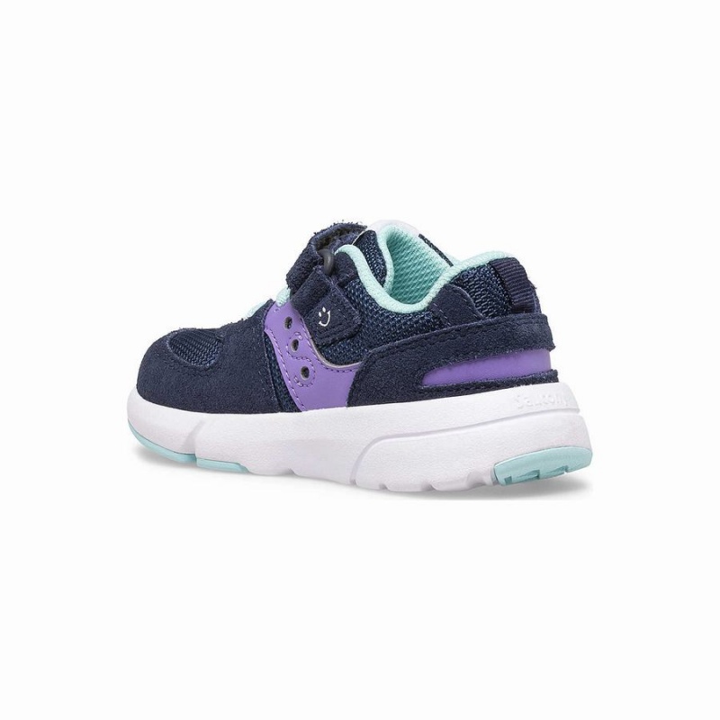 Saucony Jazz Lite 2.0 Sneaker Lasten Juoksukengät Laivastonsininen Violetit | Suomi S59162-J69