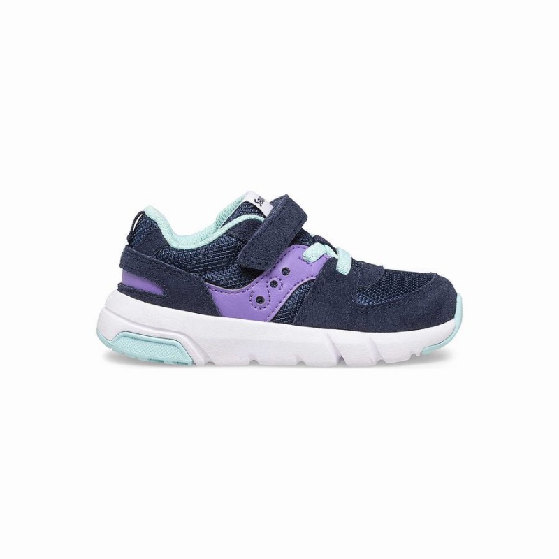 Saucony Jazz Lite 2.0 Sneaker Lasten Juoksukengät Laivastonsininen Violetit | Suomi S59162-J69