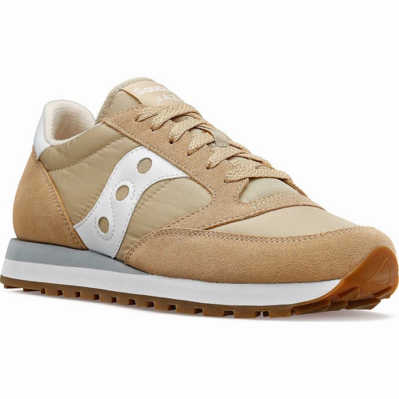 Saucony Jazz Original Miesten Tennarit Beige Valkoinen | Suomi S01985-A29