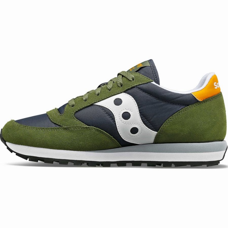 Saucony Jazz Original Miesten Tennarit Vihreä Laivastonsininen | Suomi S40395-B27