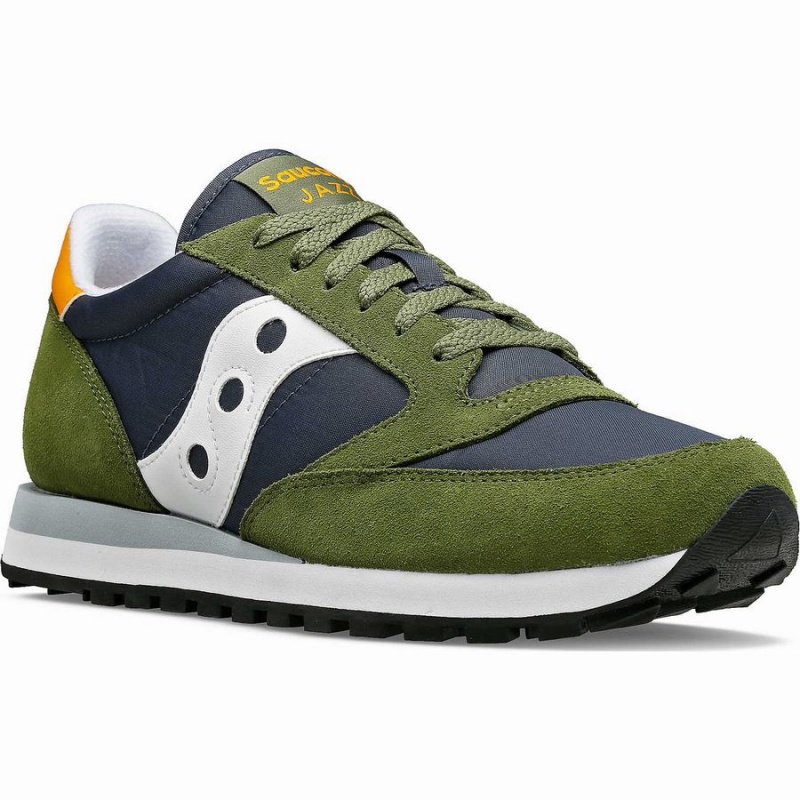 Saucony Jazz Original Miesten Tennarit Vihreä Laivastonsininen | Suomi S40395-B27