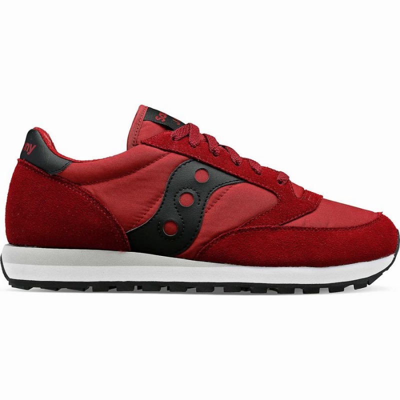 Saucony Jazz Original Miesten Tennarit Viininpunainen Mustat | Suomi S94038-N52