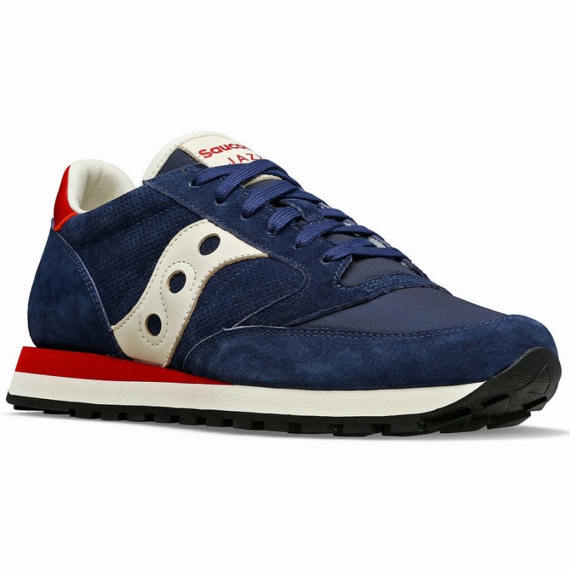 Saucony Jazz Original Premium Miesten Tennarit Laivastonsininen | Suomi S71530-F61