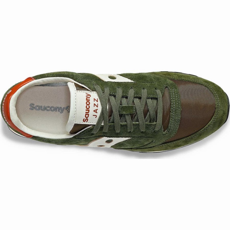 Saucony Jazz Original Premium Miesten Tennarit Oliivinvihreä | Suomi S30986-G28