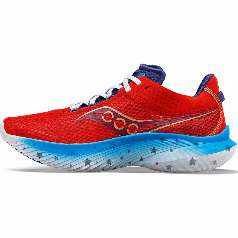 Saucony Kinvara 14 Liberty Naisten Juoksukengät Punainen Valkoinen Sininen | Suomi S01465-L09