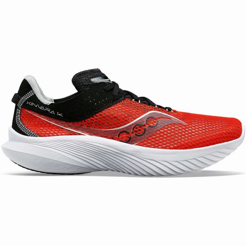 Saucony Kinvara 14 Miesten Juoksukengät Punainen Mustat | Suomi S65371-X73