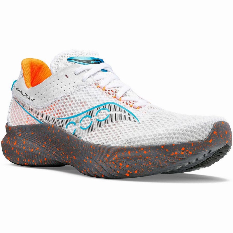 Saucony Kinvara 14 Miesten Juoksukengät Valkoinen Harmaat | Suomi S53498-E05