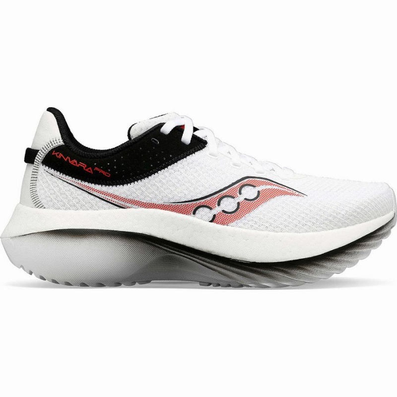 Saucony Kinvara Pro Miesten Juoksukengät Valkoinen Punainen | Suomi S90253-L18