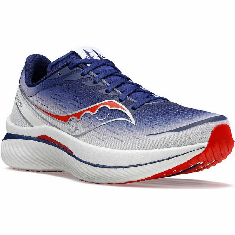 Saucony London Endorphin Speed 3 Miesten Juoksukengät Laivastonsininen Valkoinen | Suomi S09847-H64