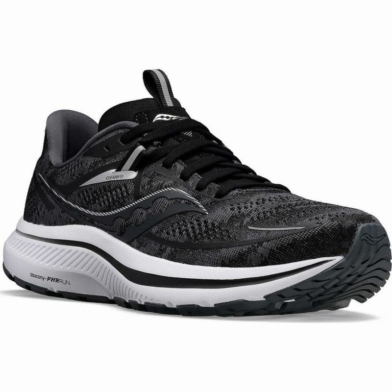 Saucony Omni 21 Leveät Miesten Juoksukengät Mustat Valkoinen | Suomi S74520-T84