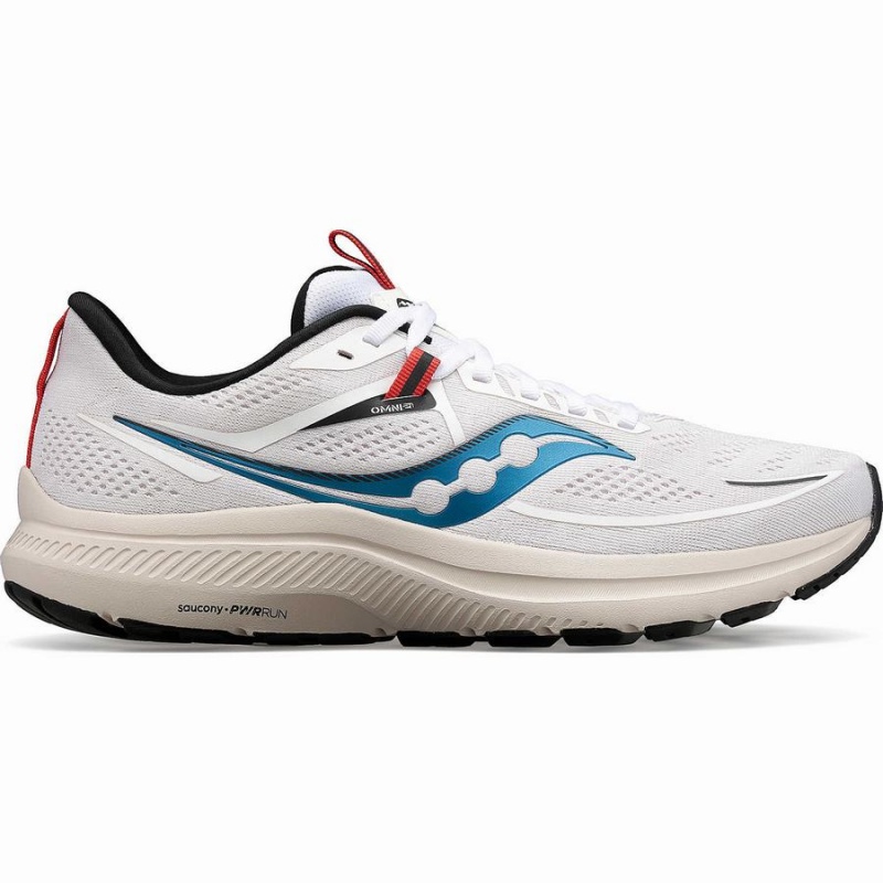 Saucony Omni 21 Miesten Juoksukengät Valkoinen Ruskea | Suomi S82135-J39