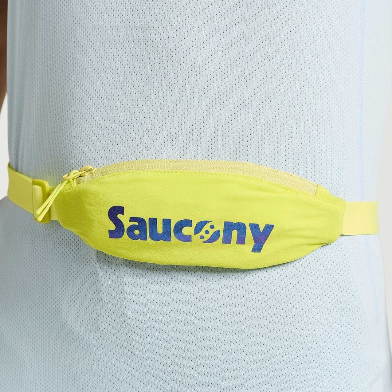 Saucony Outpace Run Belt Miesten Vyölaukku Keltainen | Suomi S24659-A58