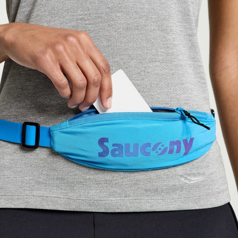 Saucony Outpace Run Belt Miesten Vyölaukku Taivaansininen | Suomi S56890-S94