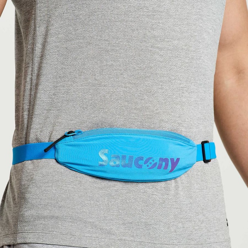 Saucony Outpace Run Belt Miesten Vyölaukku Taivaansininen | Suomi S56890-S94